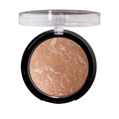 J.CAT BEAUTY Golden Soleil Baked Bronzer - Bora Bora Beach, 1 Count, Radiant Glow Makeup