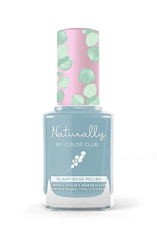 Color Club Nail Lacquer - Vitamin Sea, Blue, 0.5 Fl Oz, Naturally Collection