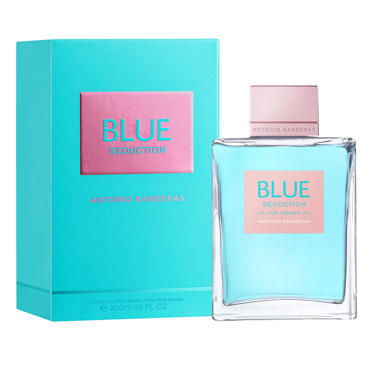 Antonio Banderas Blue Seduction Eau De Toilette Spray For Women, 6.7 Oz - Fragrance