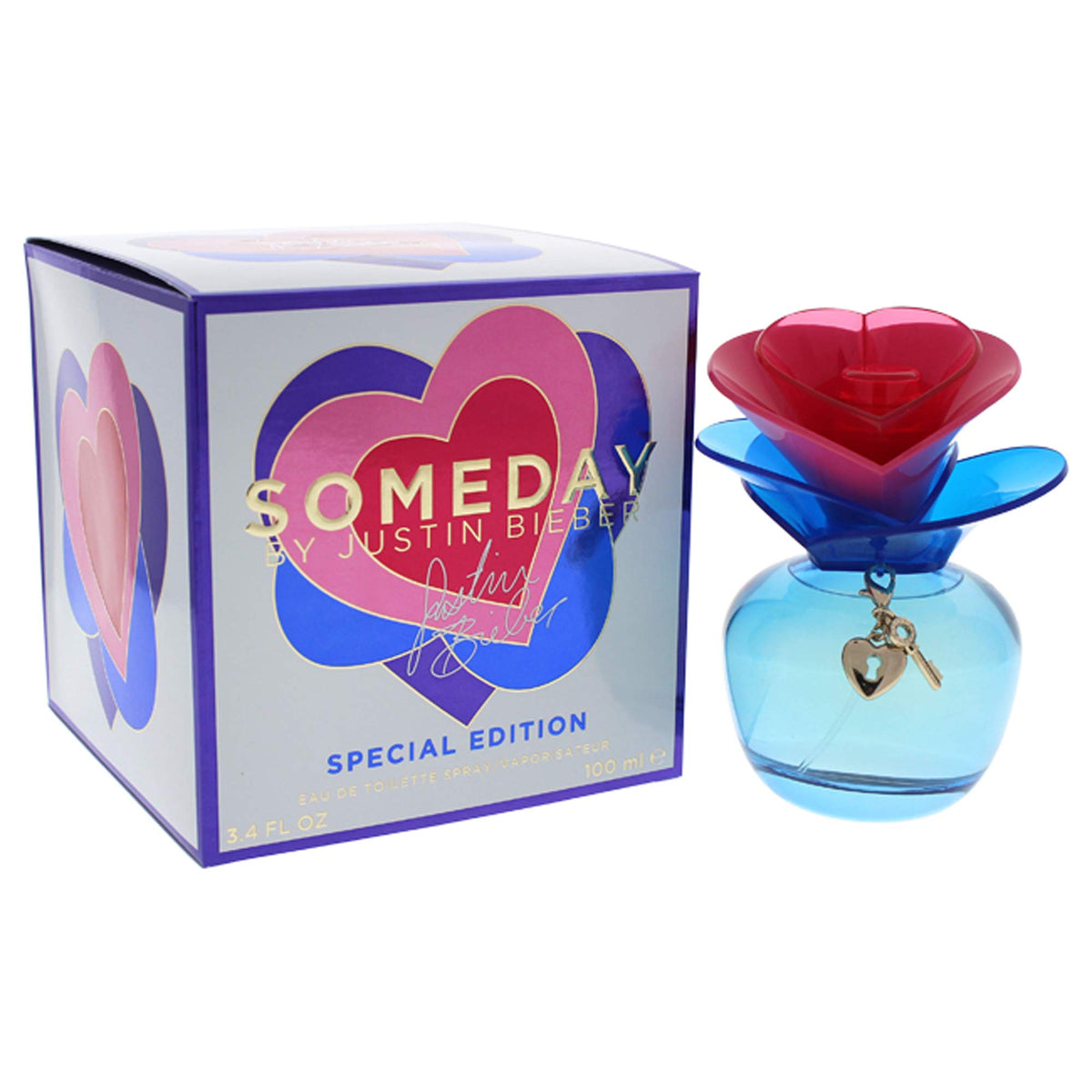 Justin Bieber Someday Special Edition Eau De Toilette Spray 3.4 Oz - Clear Fragrance