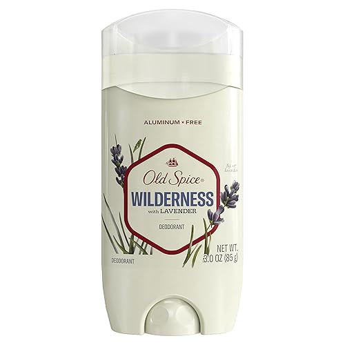 Old Spice Wilderness Deodorant For Men With Lavender, 3 Oz - Nature-Inspired Freshness