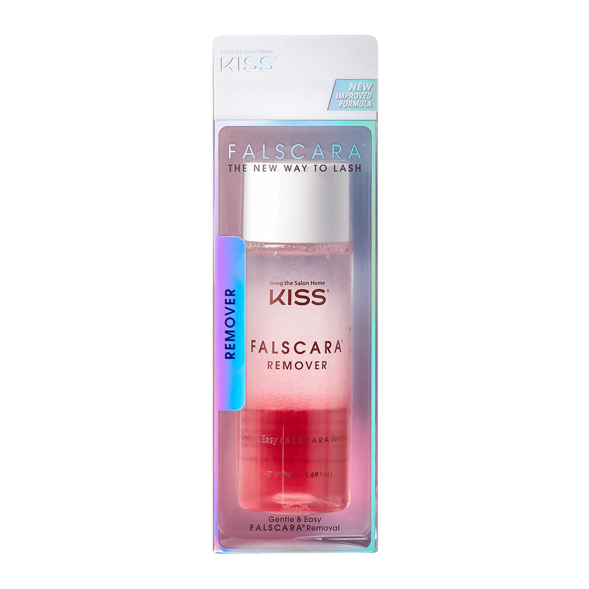 Kiss Falscara Eyelash Extension Remover With Rosewater - Gentle Eye Cleanser For False Lashes