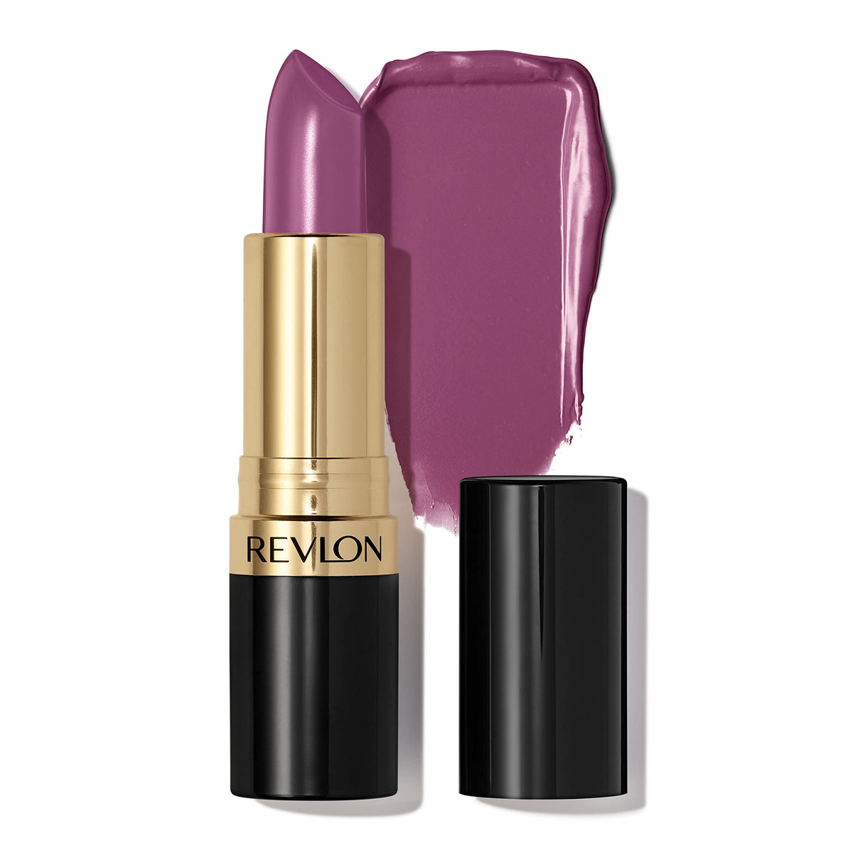 REVLON Super Lustrous Lipstick in Berry Haute, Creamy Formula for Fuller-Looking Lips, 0.15 oz