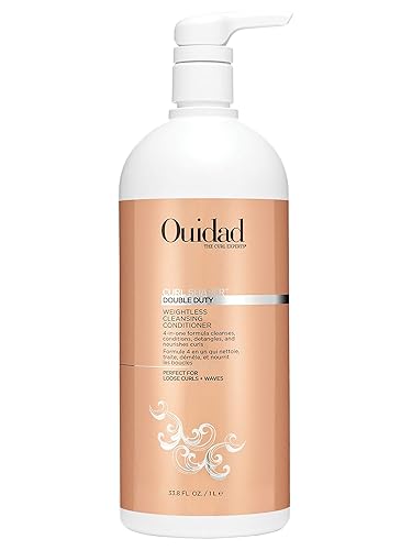 Ouidad Curl Shaper Cleansing Conditioner, Weightless, 33.8 Fl Oz - Curly Hair Care