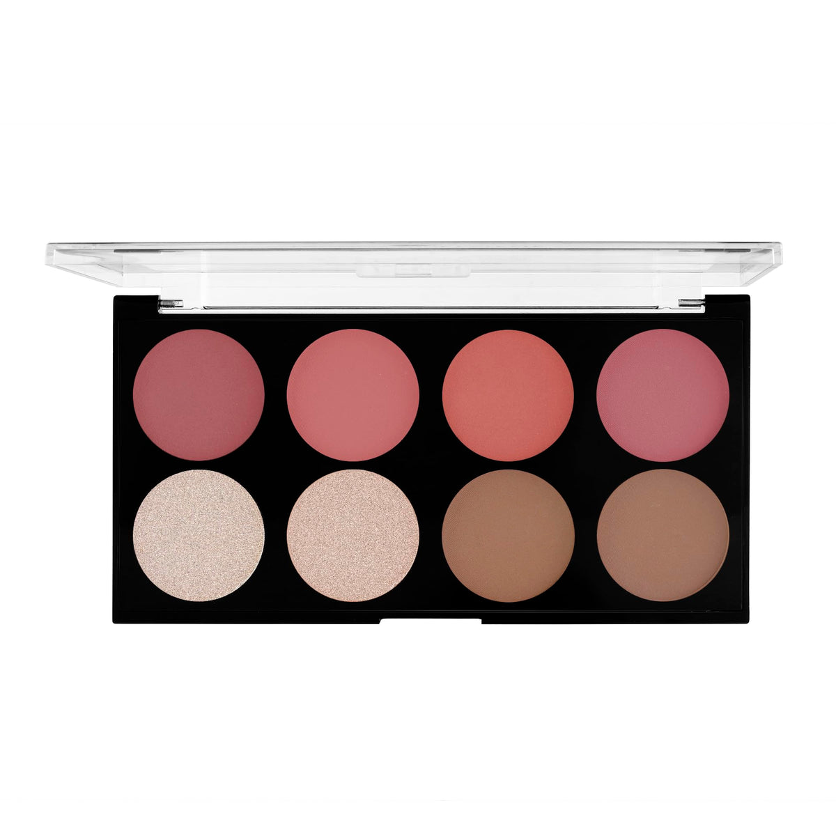 Mars Fantasy Matte Blusher Palette With Highlighter & Contour - Shade-01, 1 Count