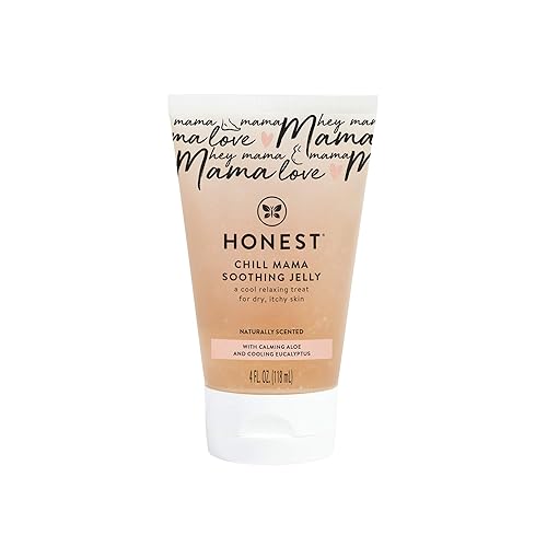 The Honest Company Chill Mama Soothing Jelly - Cooling Aloe & Eucalyptus For Itchy Skin, 4 Fl Oz