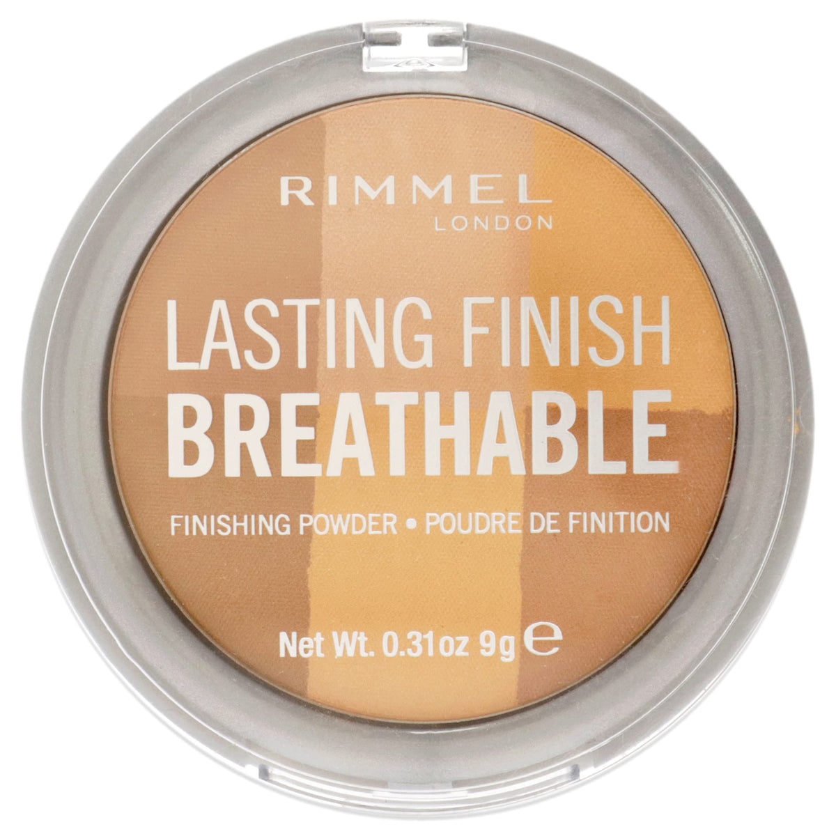 Rimmel London Lasting Finish Breathable Finishing Powder, Sand, 0.31Oz - Lightweight & Brightening