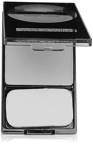 Wet N Wild Coverall Pressed Powder, Light - 0.26 Oz, Lightweight, Smooth Finish Makeup