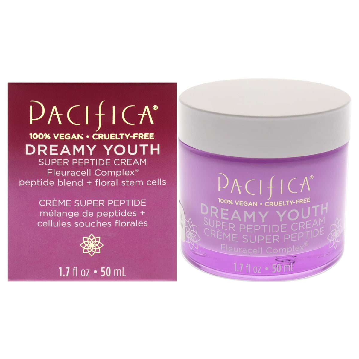 Pacifica Dreamy Youth Super Peptide cream cream Unisex 17 oz