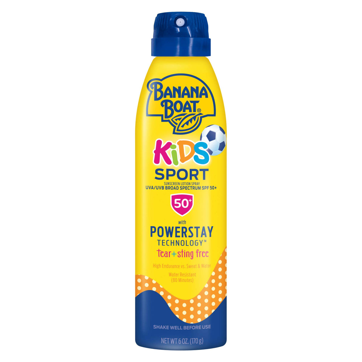 Banana Boat Kids Sport Sunscreen Spray Lotion Spf 50 - Oxybenzone Free, 6Oz