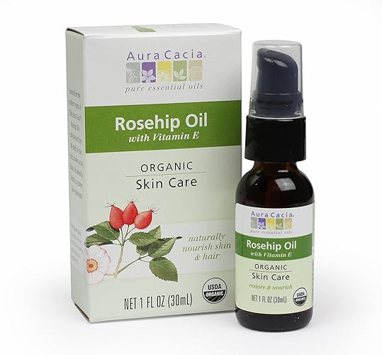 Aura Cacia Organic Rosehip Skin Care Oil - 1 Fl Oz, Nourishing & Moisturizing