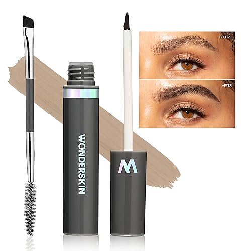 Wonderskin Dream Brow Gel - Long Lasting Waterproof Eyebrow Mascara in Blonde, 0.1 Fl Oz