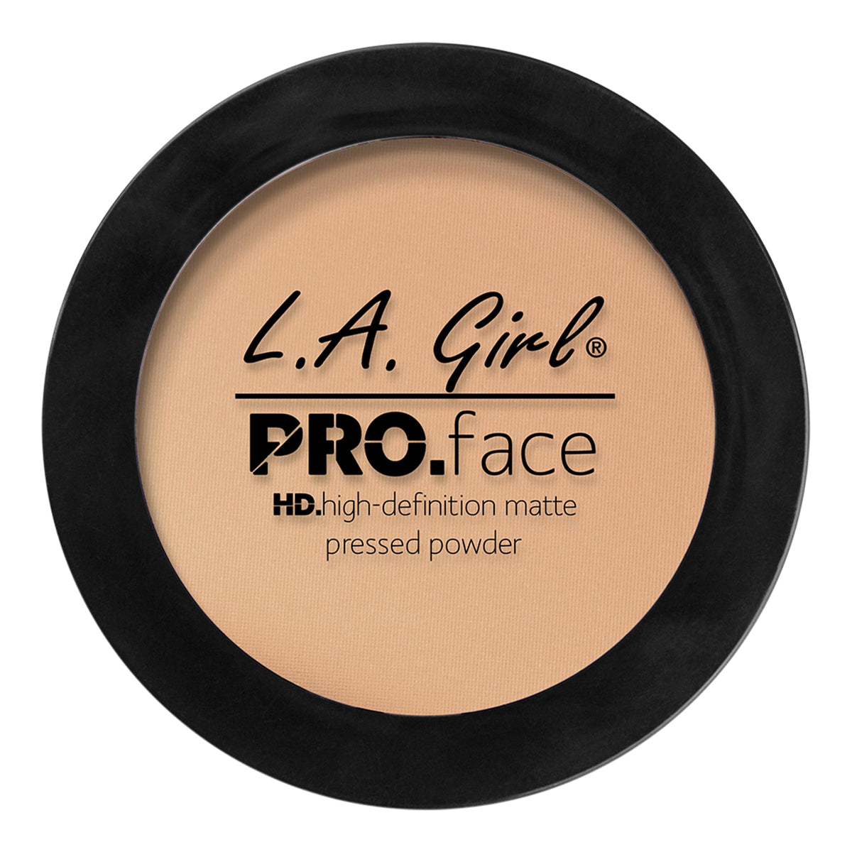 L.A. Girl Pro Face Powder - Nude Beige, 0.25 Ounce, Flawless Finish Makeup Setting Powder