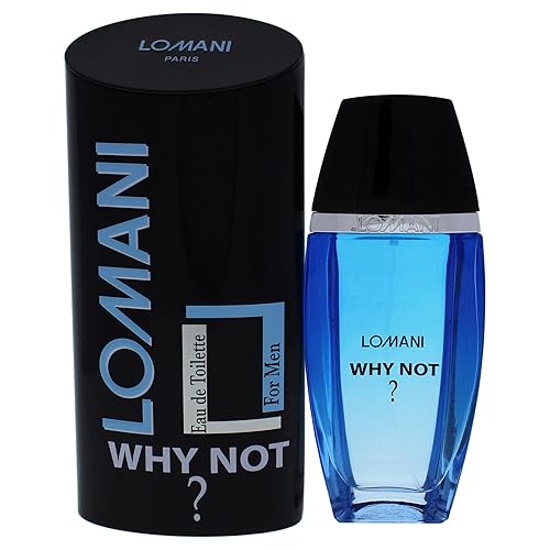 Lomani Why Not Eau De Toilette Spray For Men, 3.3 Oz - Fresh Masculine Fragrance