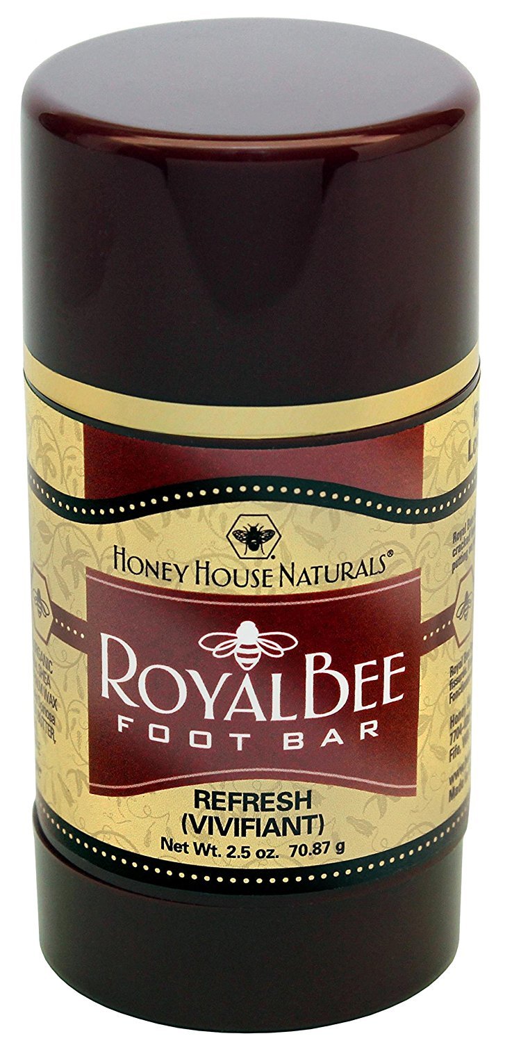 Honey House Naturals Royal Bee Foot Bar - Refreshing Moisturizer, 1 Count