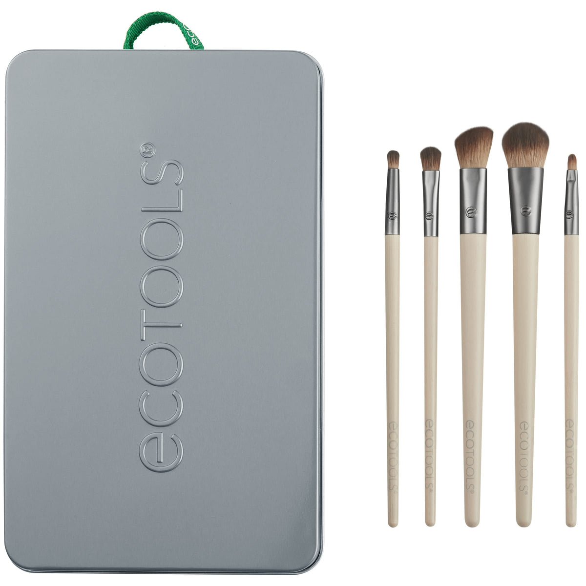 EcoTools Daily Defined Eye Makeup Brush Kit  Travel Friendly  Versatile Eye Makeup Looks  convenient Makeup Tools OnThego  For