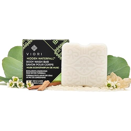 Viori Sweet Musk Body Wash Bar Soap - Organic, Extra Moisturizing, 1 Count