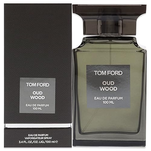 Tom Ford Oud Wood Eau de Parfum 3.4 Fl Oz - Luxury Fragrance for Men, Exotic Scent, Long-lasting Perfume