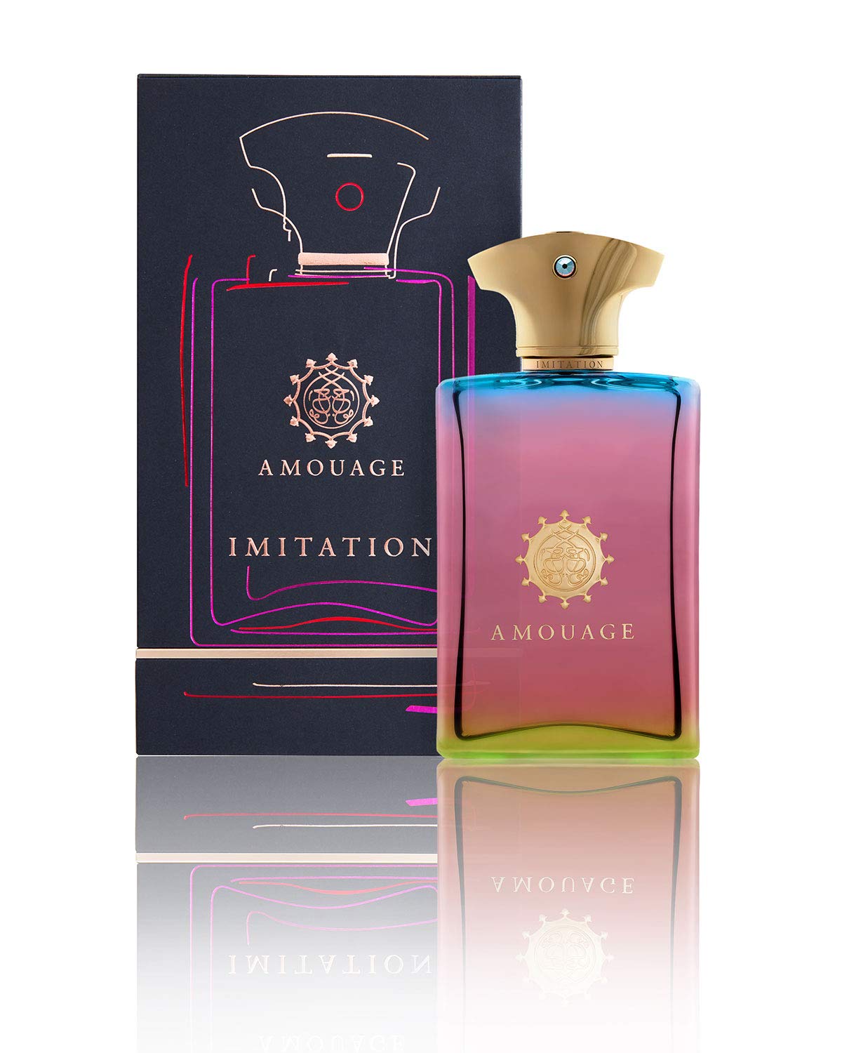 Amouage Imitation Man Eau De Parfum Spray 3.3 Fl Oz - Luxury Fragrance For Men