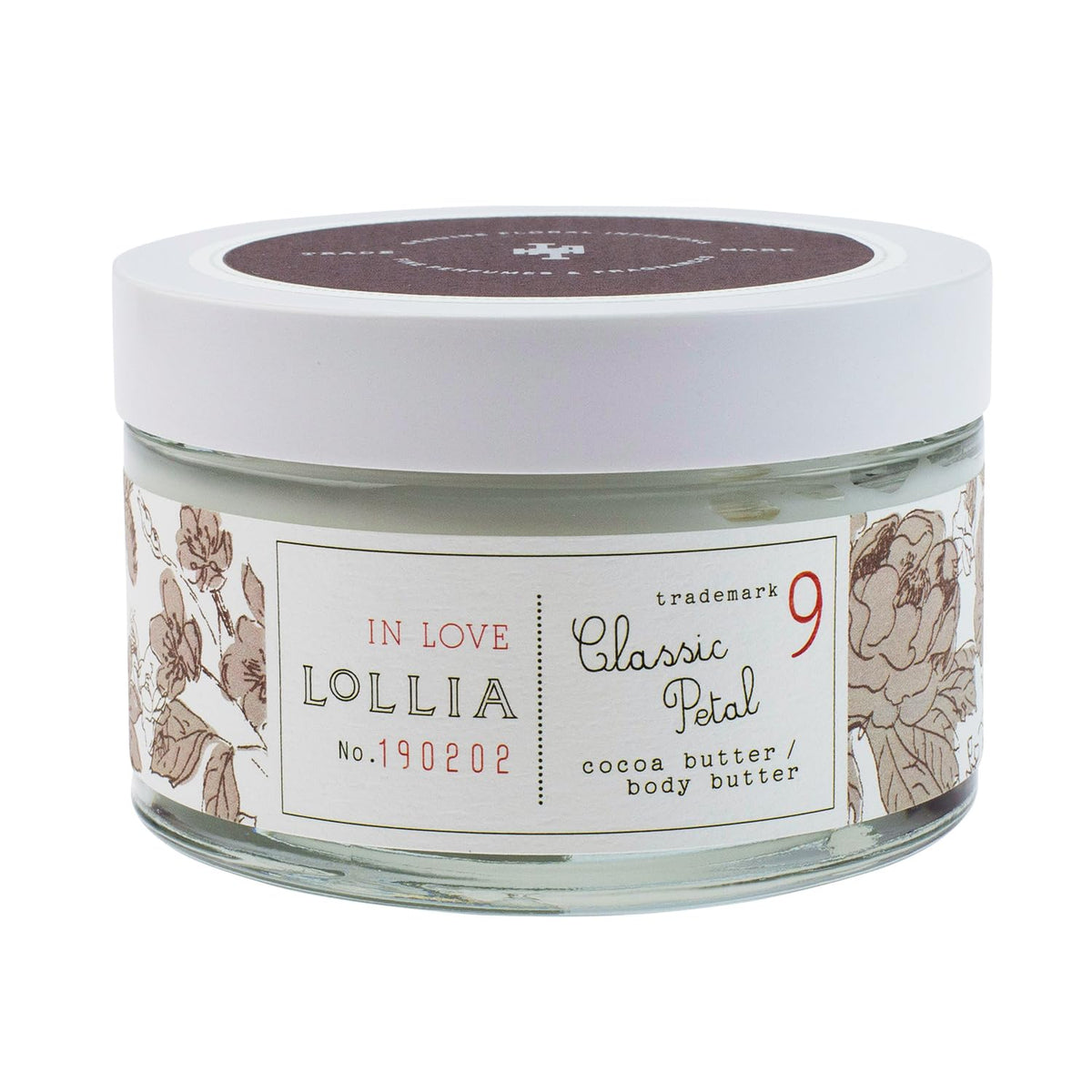 Lollia In Love Body Butter, 5.5 Oz, Hydrating Shea & Cocoa Butter Lotion For Women