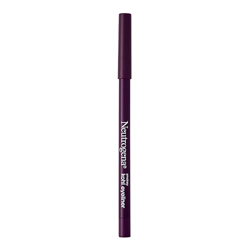 Neutrogena Smokey Kohl Eyeliner, Water-Resistant, Rich Plum, 0.014 Oz With Vitamin E