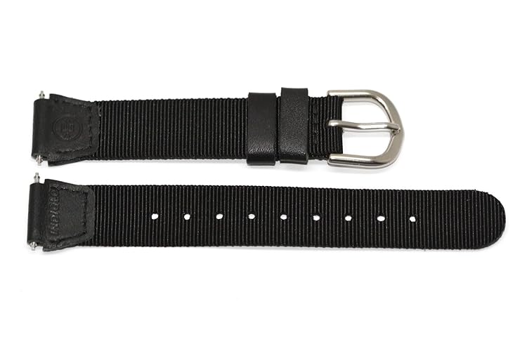 Timex 14Mm Women'S Super Thin Nylon Expedition Watch Band - Fits 6.6 Inch Small Medium Wrists