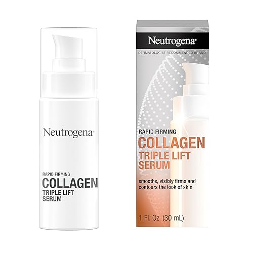 Neutrogena Rapid Firming Collagen Serum, Hydrating & Lightweight, 1 Fl. Oz, Dye-Free