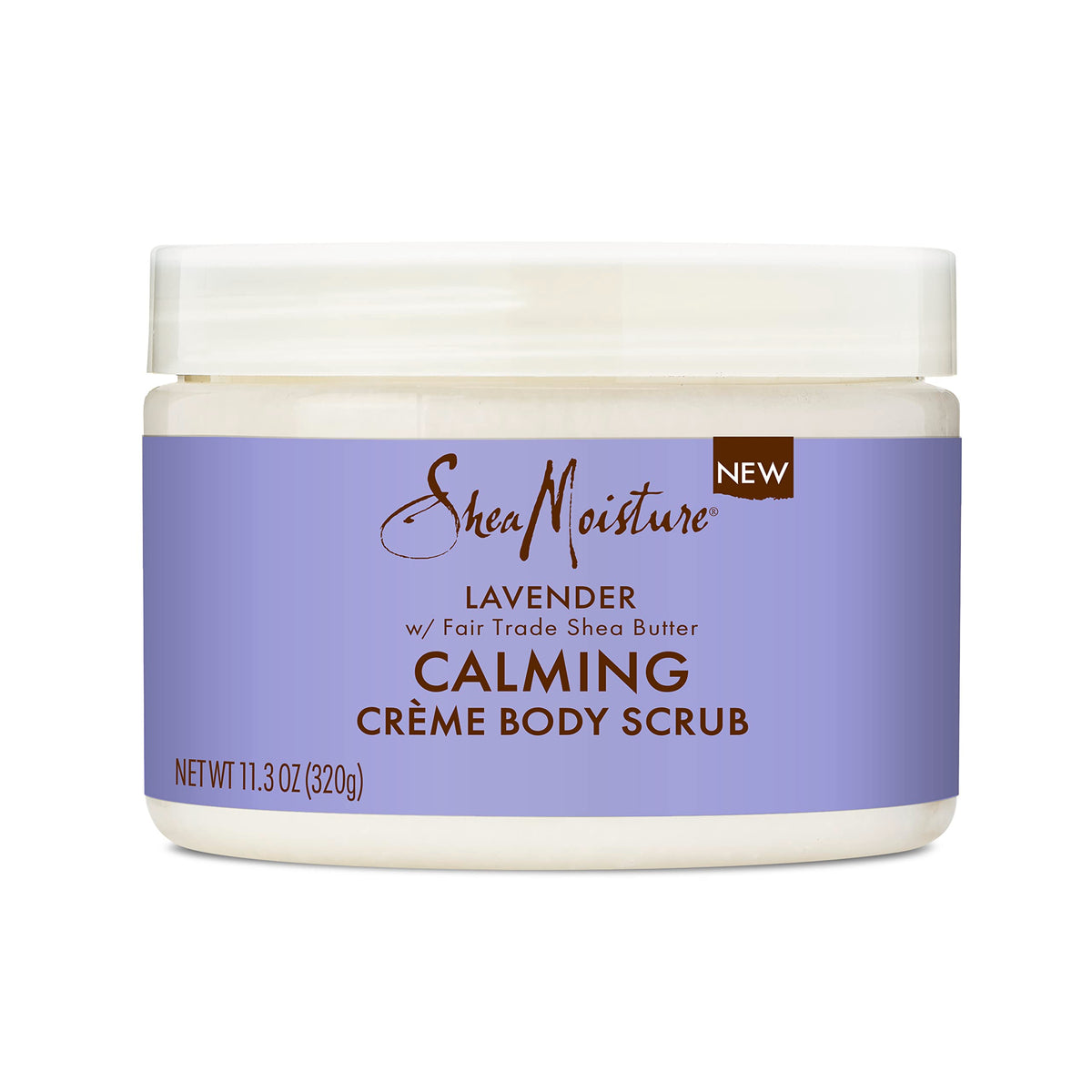 Sheamoisture Lavender Body Scrub With Fair Trade Shea Butter, 11.3 Oz - Calming Skin Care