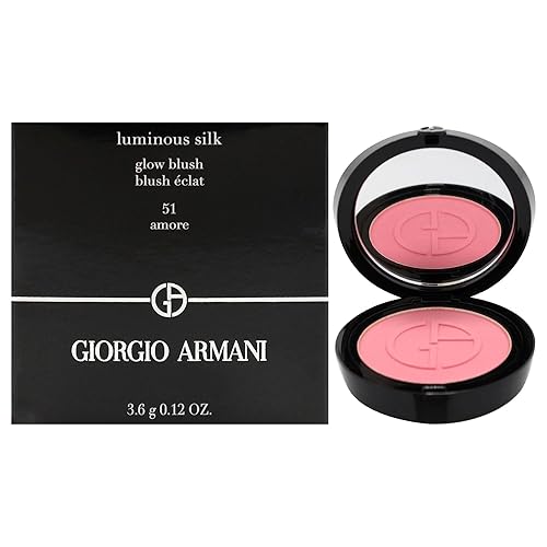 Giorgio Armani Luminous Silk Glow Blush - 51 Amore, Cranberry, 0.12 Oz For Women