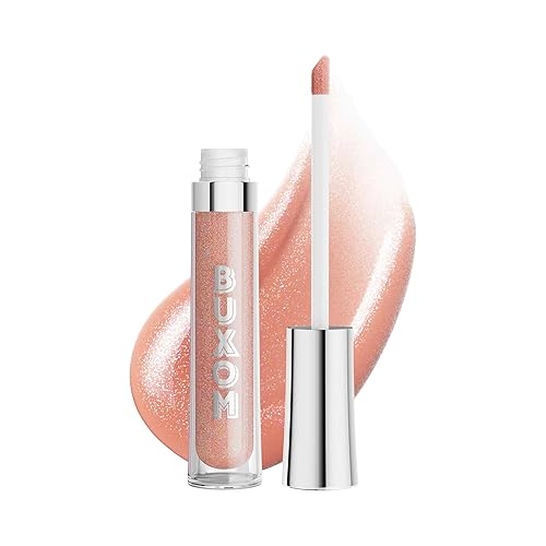 Buxom Full-On Plumping Lip Polish Gloss, 07 Celeste, Moisturizing Lip Plumper With Peptides