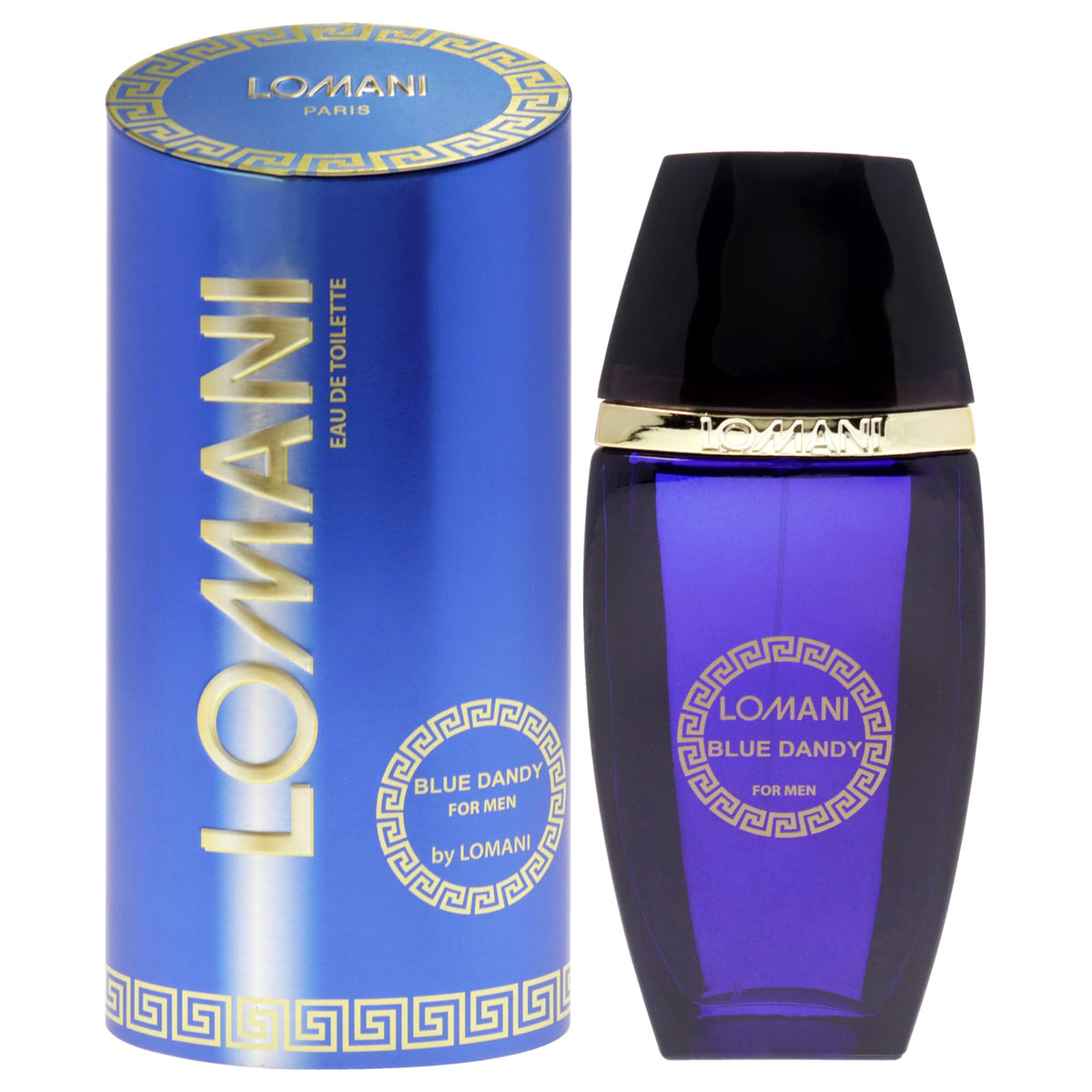 Lomani Blue Dandy Eau De Toilette Spray for Men, 3.4 Ounce - Fresh, Long-lasting Fragrance, Perfect for Everyday Wear