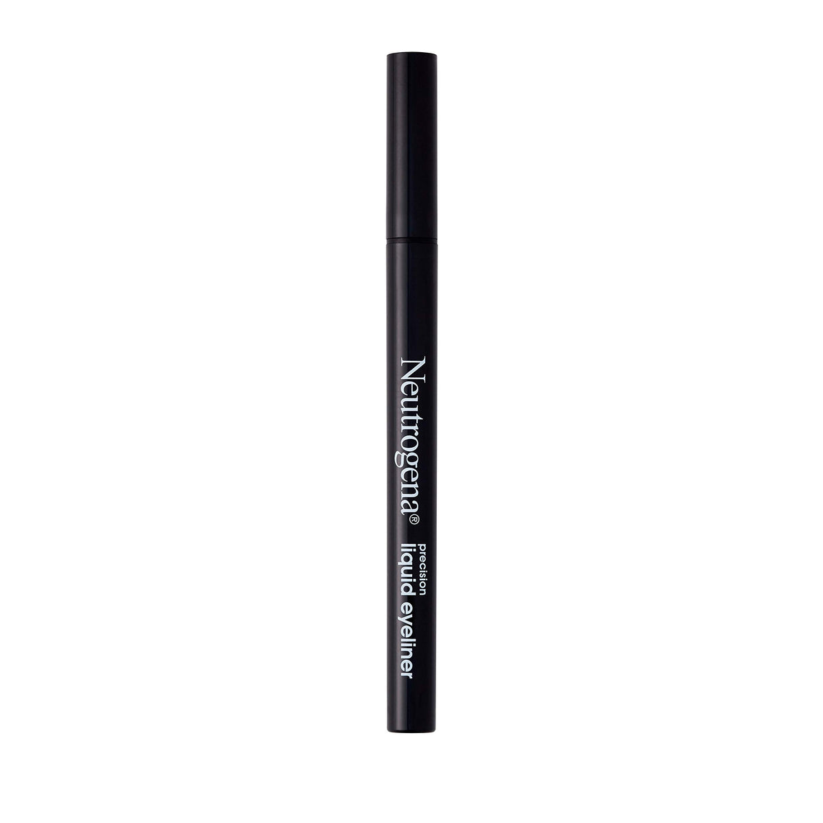 Neutrogena Precision Liquid Eyeliner, Hypoallergenic, Smudge & Water-Resistant, Jet Black, 0.