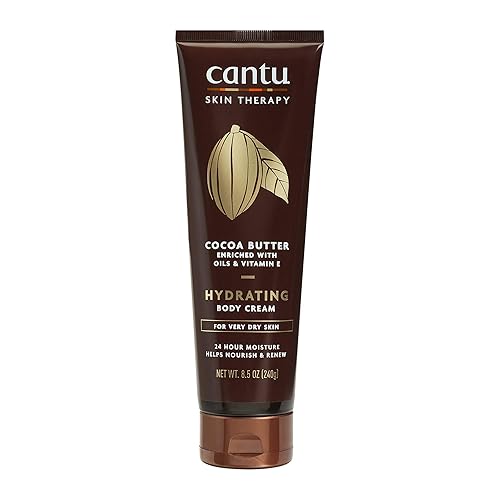 Cantu Cocoa Butter Hydrating Body Cream For Very Dry Skin, 8.5 Oz - Intense Moisture