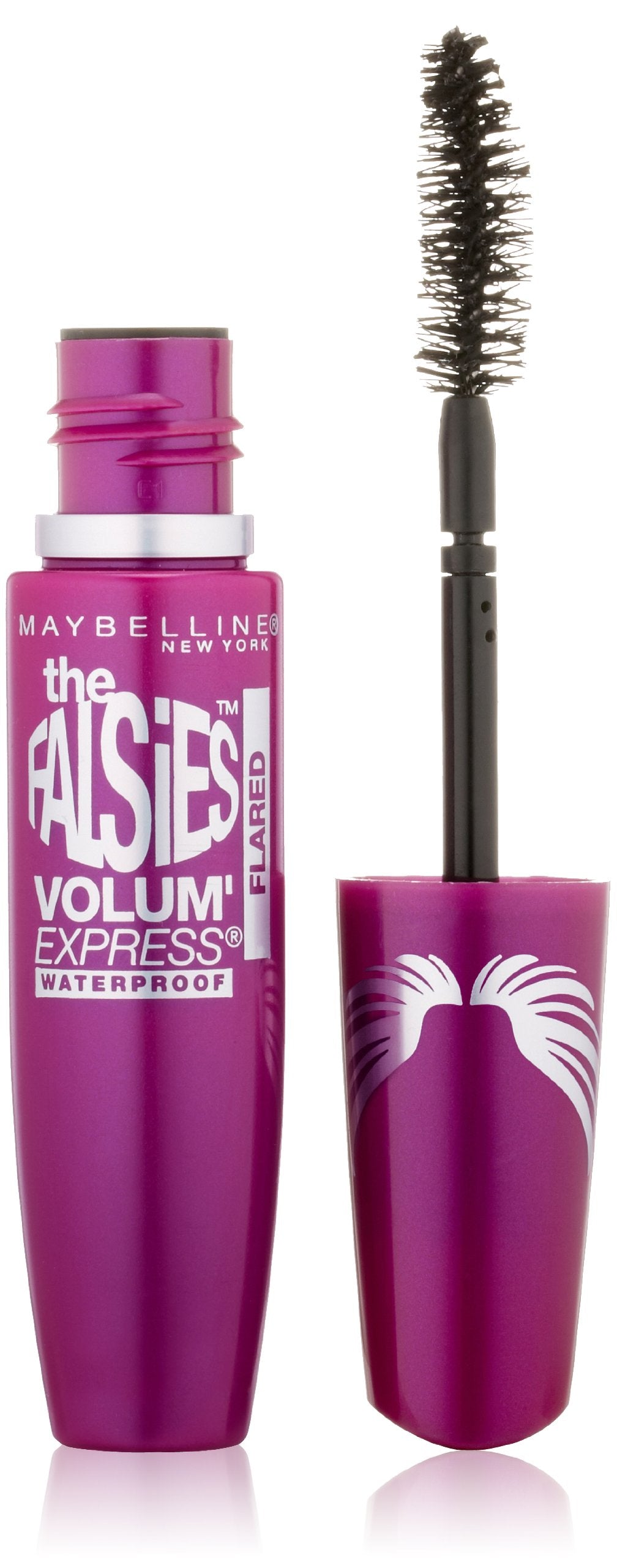 Maybelline Volum' Express Falsies Flared Waterproof Mascara, Very Black, 0.31 Oz