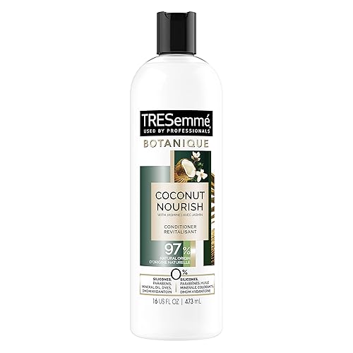 Tresemmé Botanique Coconut Conditioner For Dry & Damaged Hair, 16 Fl Oz, 92% Natural Ingredients