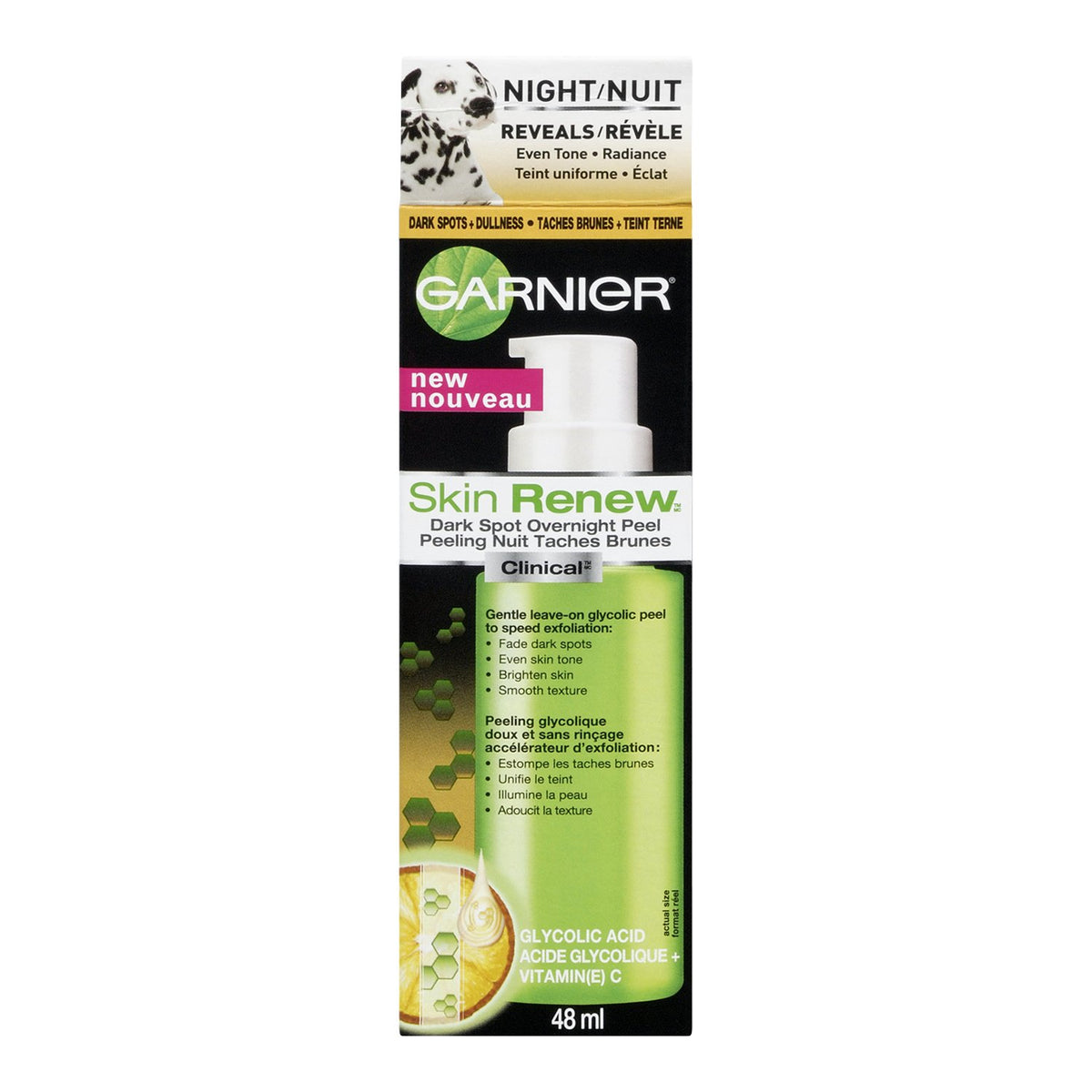 Garnier Skin Renew Clinical Dark Spot Overnight Peel, 1.6 Fl Oz - Target Dark Spots