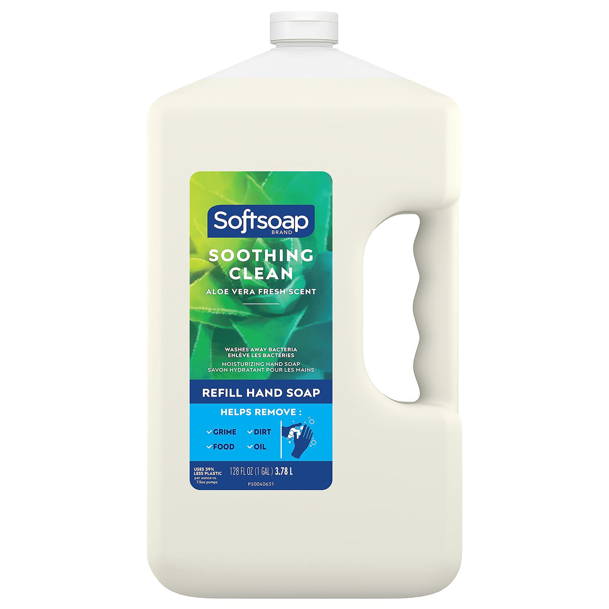 Softsoap® Moisturizing Liquid Soap, 1-Gallon Bottle, White, Bamboo, 128 Fl Oz