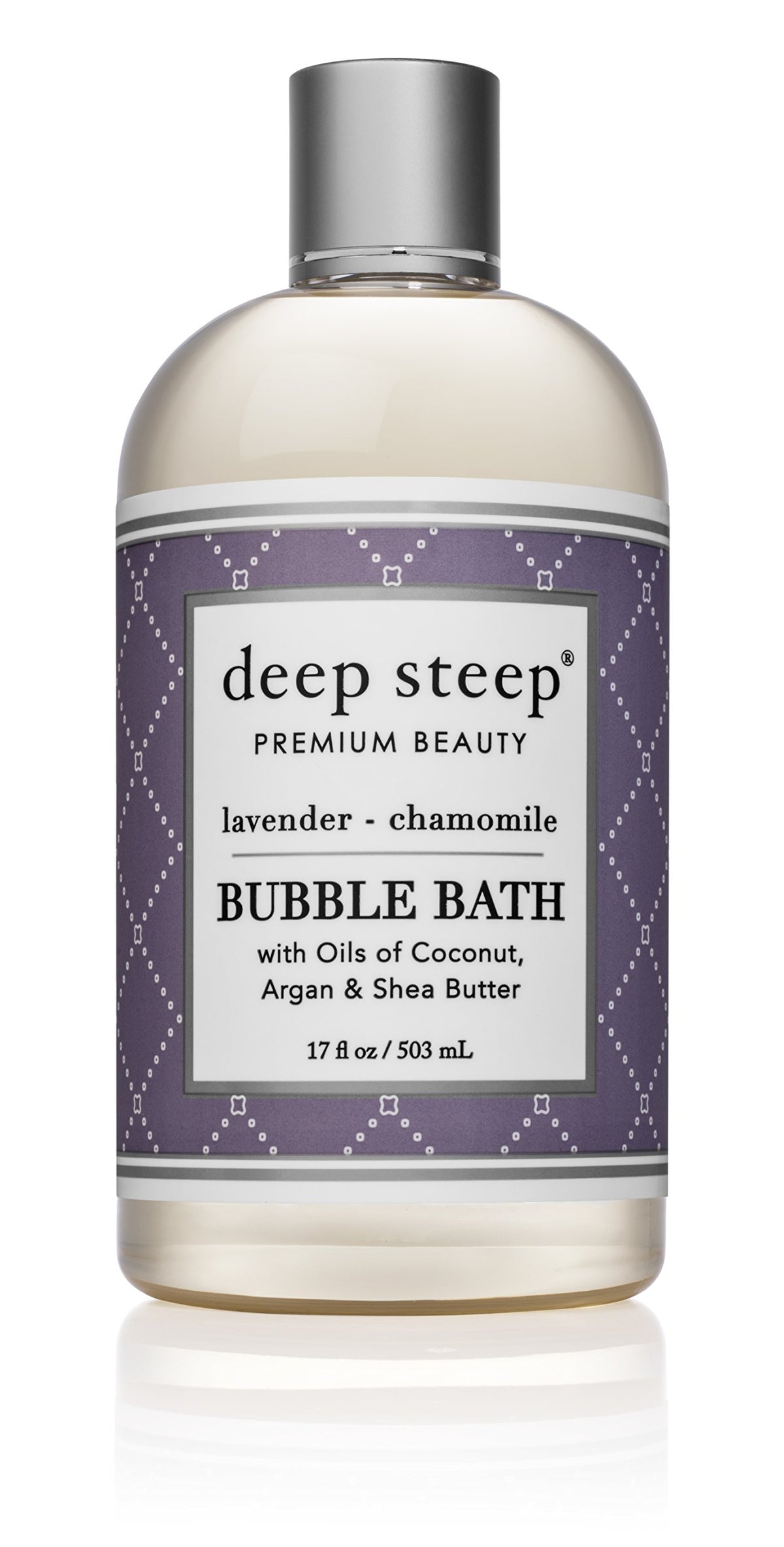 Deep Steep Bubble Bath Lavender Chamomile 17 Fl Oz - Soothing Aromatherapy Relaxation