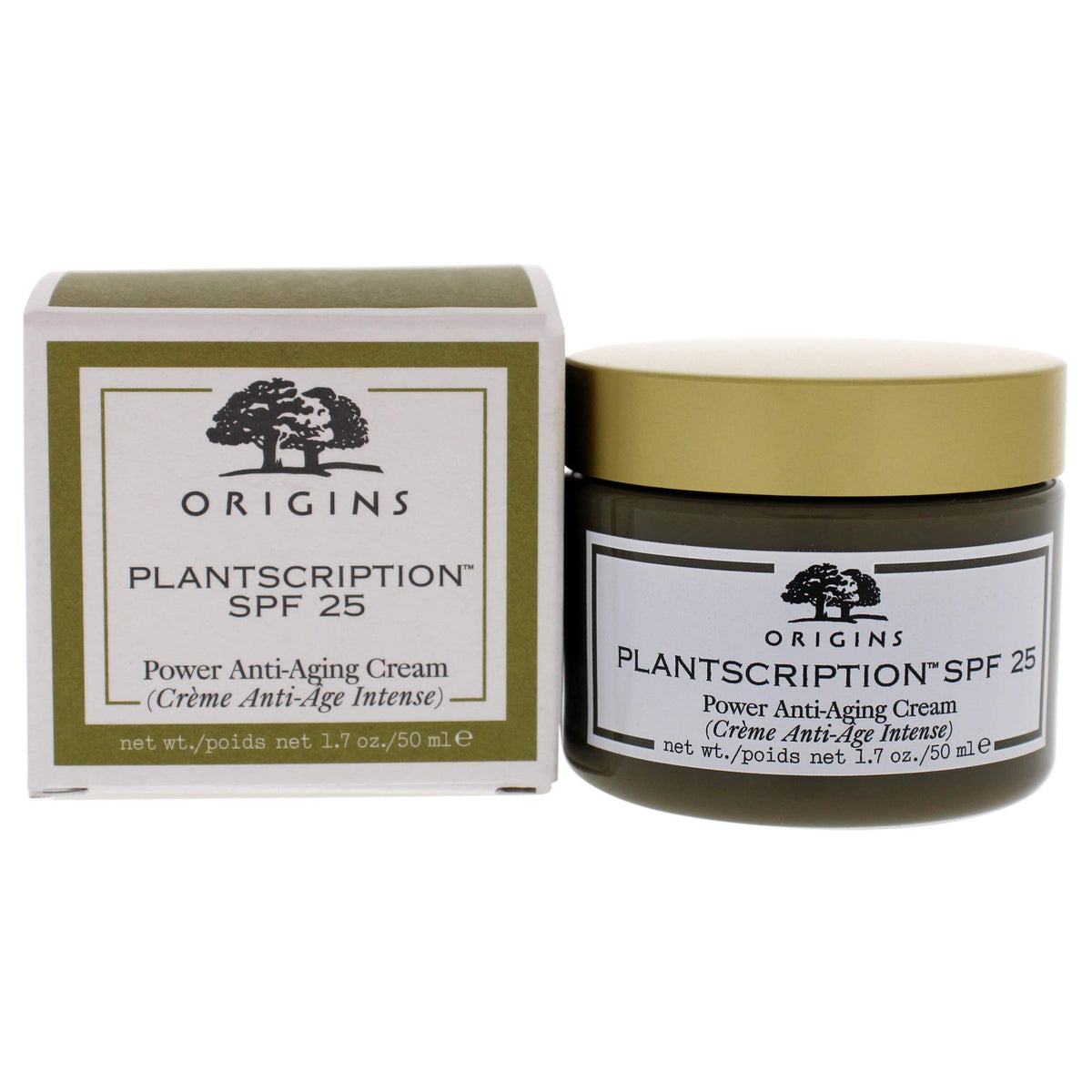 Origins Plantscription Spf 25 Anti-Aging Cream, Clear, 1.7 Ounce, Hydrating Moisturizer