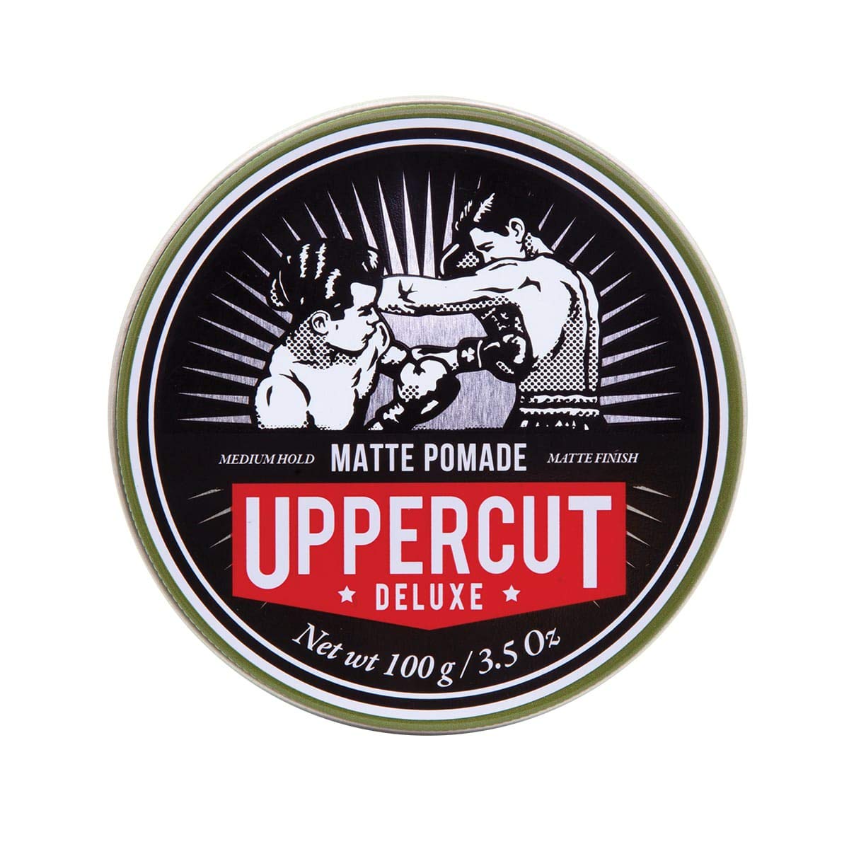 Uppercut Deluxe Matte Hair Pomade ·3.5 Ounces, Cream Finish for Strong Hold and Style