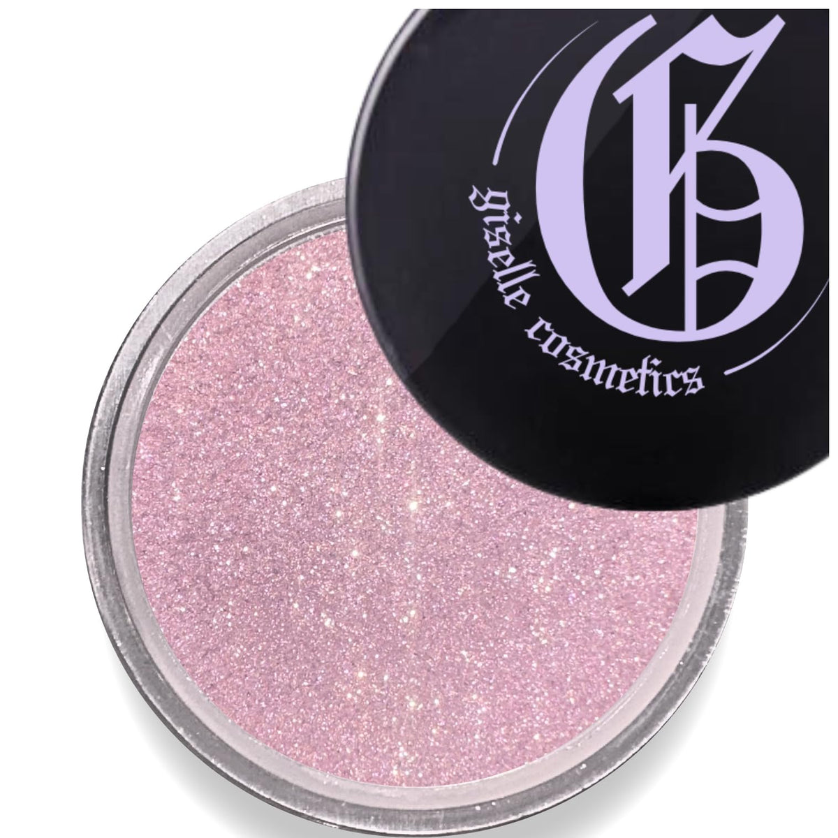 Giselle Cosmetics Light Amethyst Loose Mineral Eyeshadow - Organic, Talc-Free, High Pigment