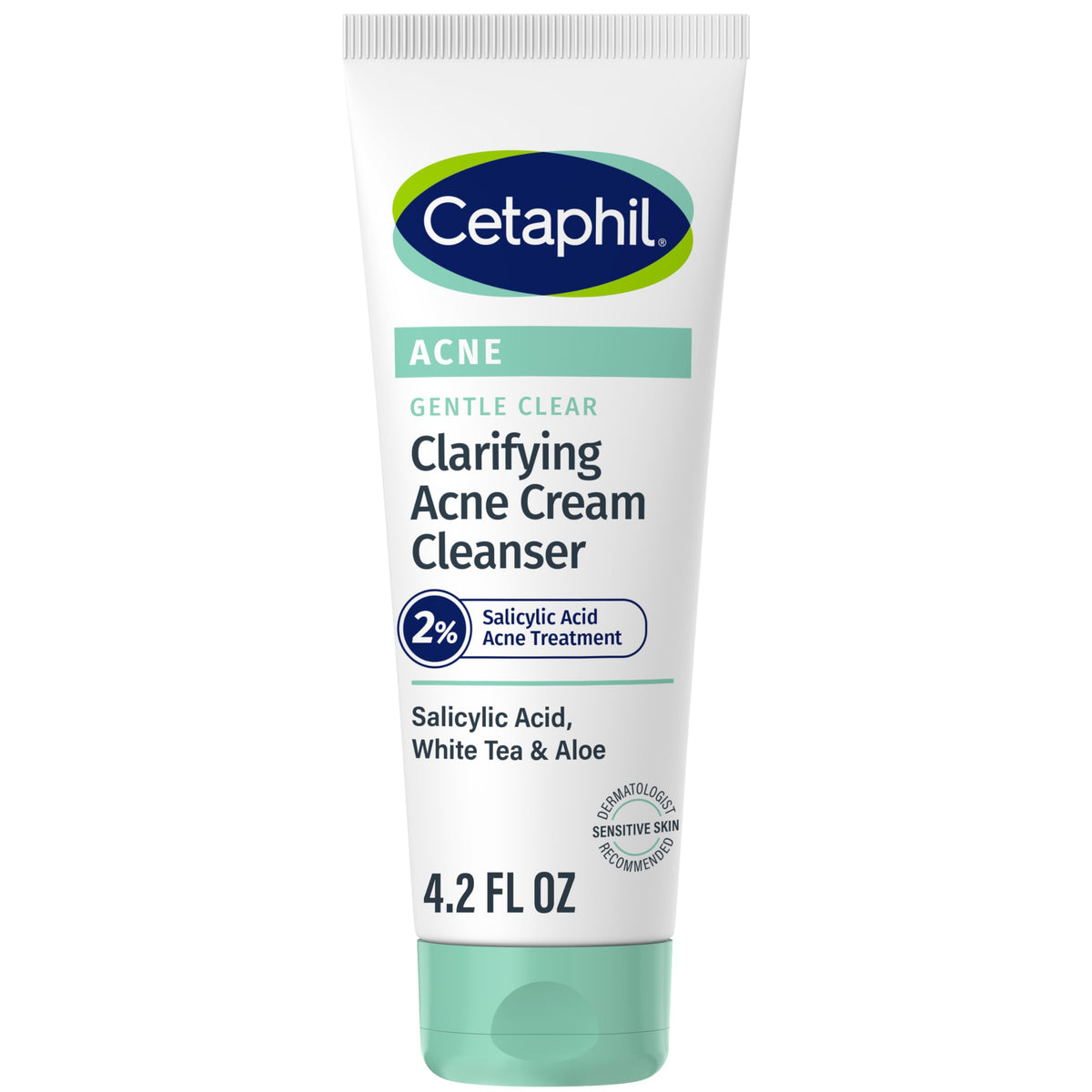 Cetaphil Acne Face Wash - 2% Salicylic Acid, Deep Cleanser For Acne Prone Sensitive Skin, 4.