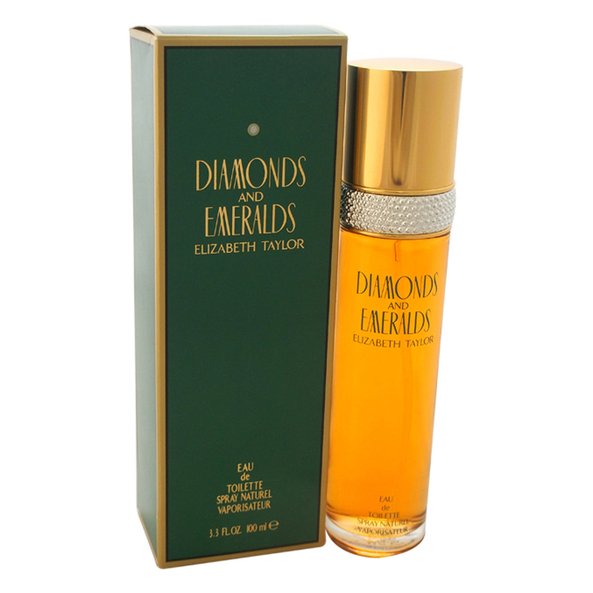 Elizabeth Taylor Diamonds & Emeralds Eau De Toilette Spray, 3.4 Fl Oz - Fragrance For Women