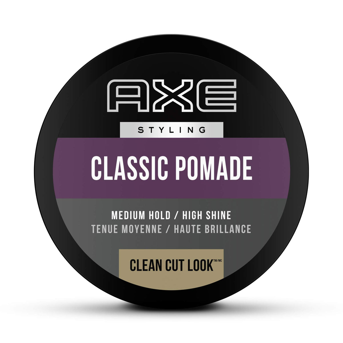 Axe Hair Pomade For Men, Classic Styling Product, 2.64 Oz - Clean Cut Look, Easy To Use