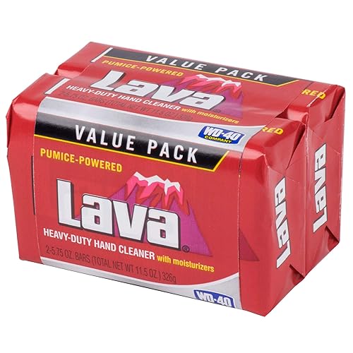 Lava Heavy-Duty Hand Cleaner With Moisturizers, Twin-Pack, 5.75 Oz - 12-Pack Pumice