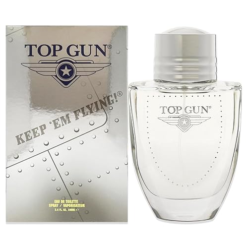 Top Gun Rivet Eau de Toilette Spray for Men, 3.4 oz - Fresh, Masculine Fragrance by Top Gun