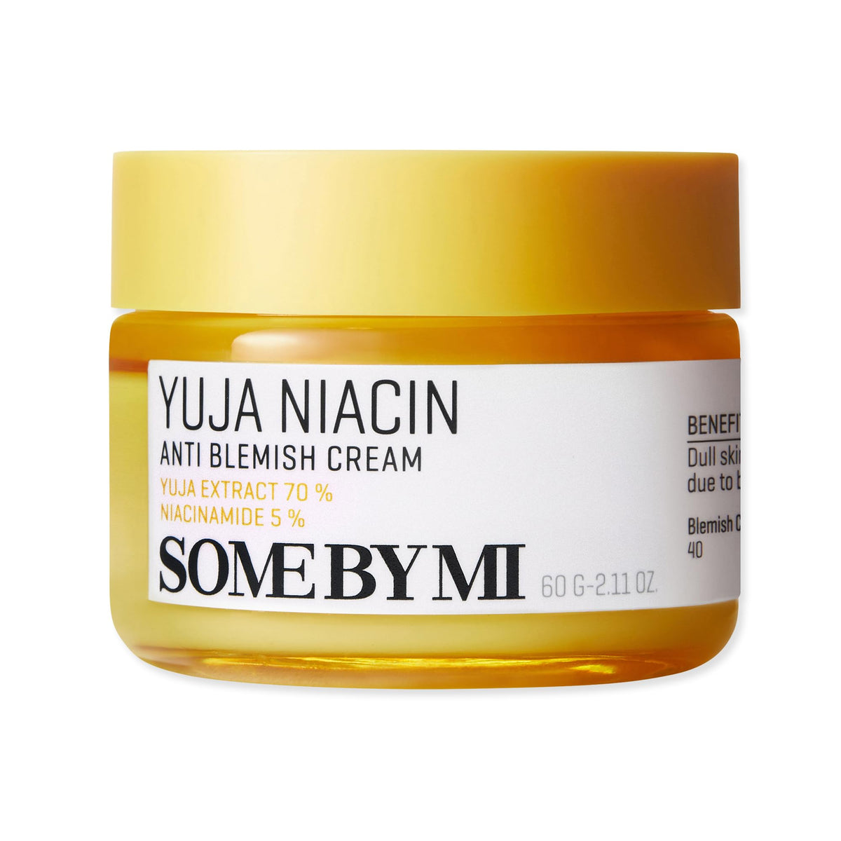 Some By Mi Yuja Niacin Anti Blemish Cream - 5% Niacinamide, 2.02Oz, Bright