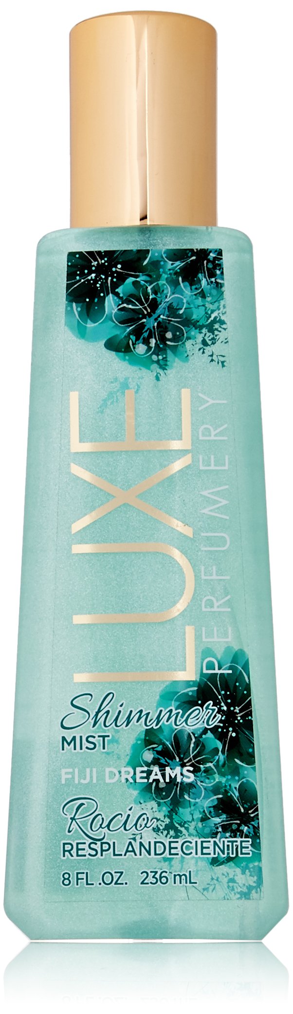 Luxe Perfumery Fiji Dreams Shimmer Mist, 236 mL - Hydrating Body Spray, 8 Fl Oz