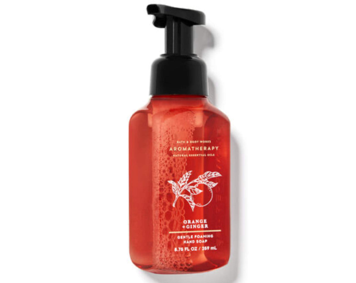 Bath & Body Works Aromatherapy Energy Orange & Ginger Foaming Hand Soap, 8.75 Fl Oz