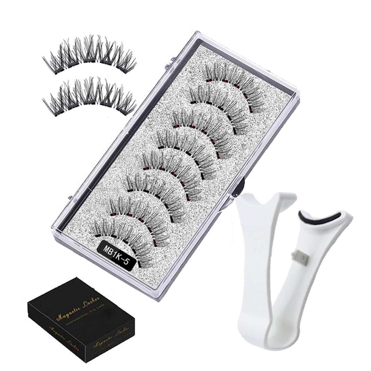 New Irven Magnetic Eyelashes Kit - Reusable Dual Magnetic Lashes, No Glue, Natural Look